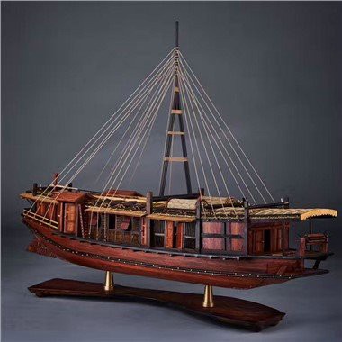 Mô hình thuyền gỗ thủ công